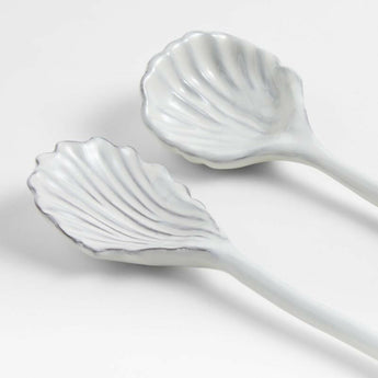 Served by the Seas Ceramic 2-Piece Serving Set by Laura Kim.