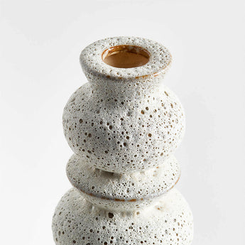Toulouse Large Ceramic Taper Candle Holder by Laura Kim.