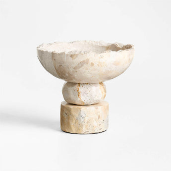 Toulouse Marble Taper Candle Holder by Laura Kim.