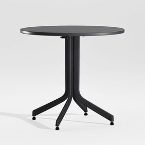 Mesa de comedor redonda abatible para exterior Lanai