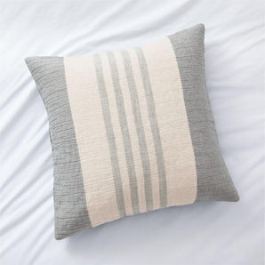 Fundas de almohada de rayas arrugadas Laurentis