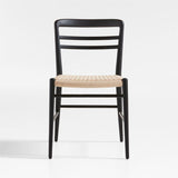 Lausen Natural Wood Dining Side Chair.