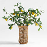 Algarve Light Brown Woven Vase.