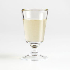 Leon 7-Oz. White Wine Glass_Crate&Barrel Costa Rica