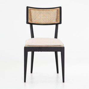 Libby Black Cane Dining Chair_Crate&Barrel Costa Rica