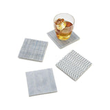 Linea Tile Coasters, Set of 4.