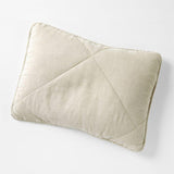 EUROPEAN FLAX ™-Certified Linen Warm Naturals Standard Quilted Pillow Sham.