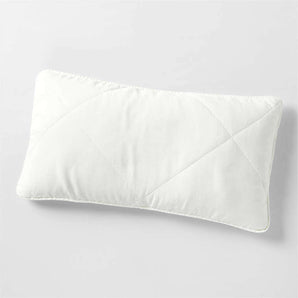 EUROPEAN FLAX ™-Certified Linen Crisp White King Quilted Pillow Sham.
