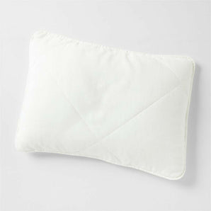 EUROPEAN FLAX ™-Certified Linen Crisp White Standard Quilted Pillow Sham.