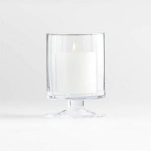 London Clear Hurricane Candle Holder