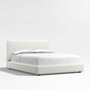 Cama tapizada Lotus con cabecero