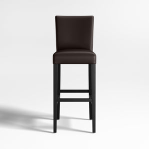 Taburete de bar de cuero Lowe