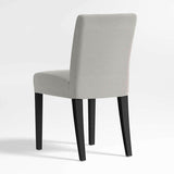 Lowe Pewter Upholstered Dining Chair.