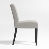Lowe Pewter Upholstered Dining Chair.
