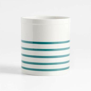 Maeve Striped Utensil Holder.