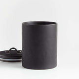 Marin Large Matte Black Canister.