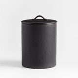 Marin Large Matte Black Canister.