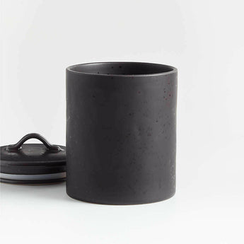 Marin Medium Matte Black Canister.