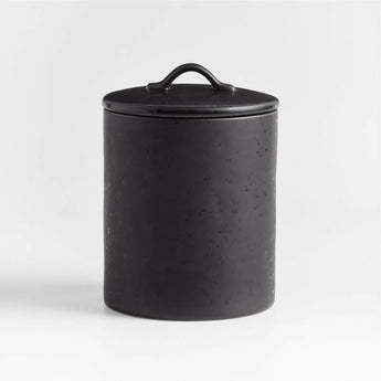 Marin Medium Matte Black Canister.