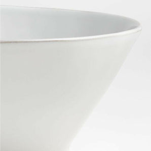 Marin White Meal Bowl.