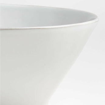 Marin White Meal Bowl.