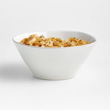 Marin White Meal Bowl.
