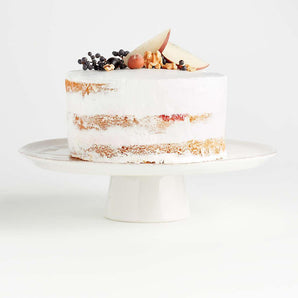 Pedestal para pastel de cerámica Marin