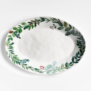 Marin Winter Botanical Oval Plat.