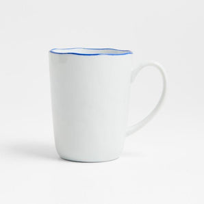 Taza de porcelana con borde Mercer de 14 oz