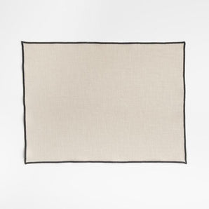 Mercer Neutral Organic Placemat.