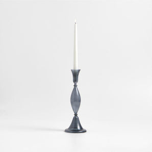 Milano Glass Taper Candle Holder 12.5"