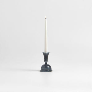 Milano Glass Taper Candle Holder 5.2"