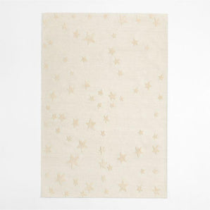 Kids Modern Star Wool Rug