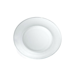 Moderno Glass Dinner Plate.