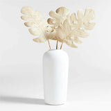 Faux Monstera Rattan Leaf.