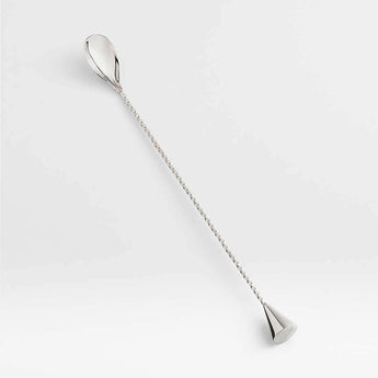 Nara Stainless Steel Bar Spoon with Muddler.