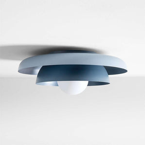 Kids Nello Metal Saucer Flush Mount Ceiling Light