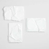 'Nereus' Plaster Wall Art Panels by Alexis Gourguechon , Set of 3.