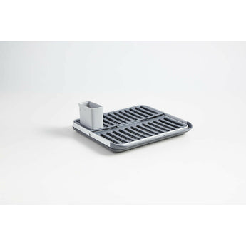 OXO ® Aluminum Fold Flat Dish Rack.