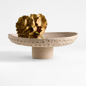 Oaxaca Cotton Mache Centerpiece Bowl