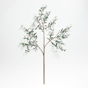 Large Faux Olive Stem.