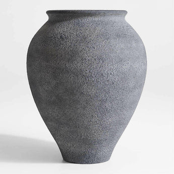 Ophelia Black Tall Planter.