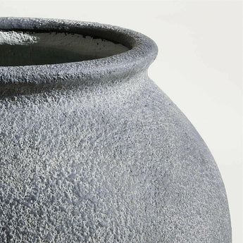 Ophelia Black Tall Planter.