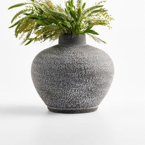 "Ophelia Black 6.5"" Small Vase".