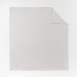 Cozysoft Organic Cotton Jersey Heathered Ivory Full/Queen Duvet Cover.
