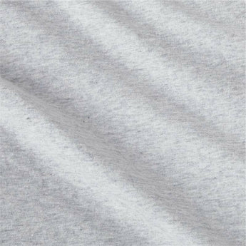 Cozysoft Organic Jersey Light Grey Twin/Twin XL Bed Sheet Set.
