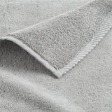 Quick-Dry Ash Organic Cotton Washcloth.