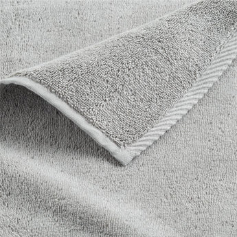 Quick-Dry Ash Organic Cotton Bath Towel.