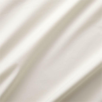 Favorite Organic Cotton Percale Ivory Standard Pillowcases, Set of 2.