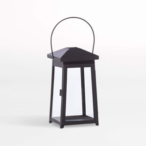 Linterna exterior de metal Petaluma